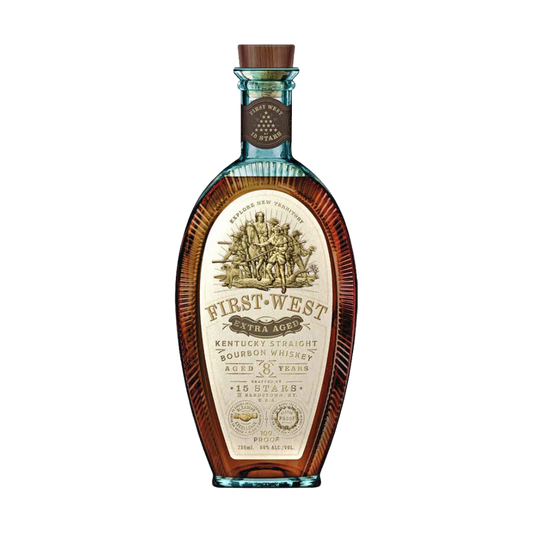 15 Stars First West Extra Aged Bourbon Whiskey