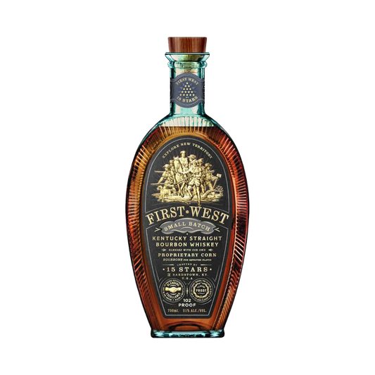 15 Stars First West Small Batch Bourbon Whiskey