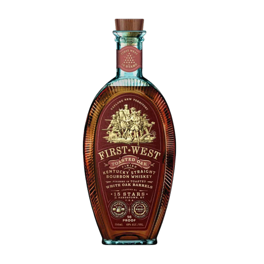 15 Stars First West Toasted Oak Bourbon Whiskey