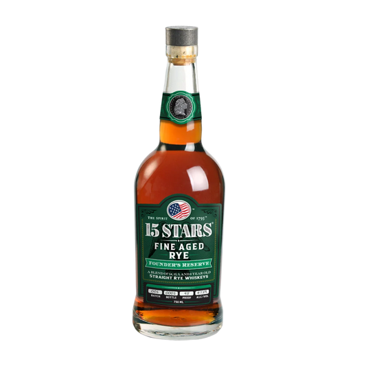 15 Stars Founder's Reserve Rye Whiskey