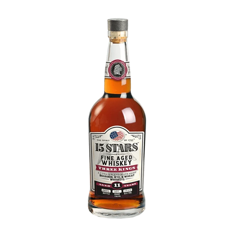 15 Stars Three Kings American Whiskey