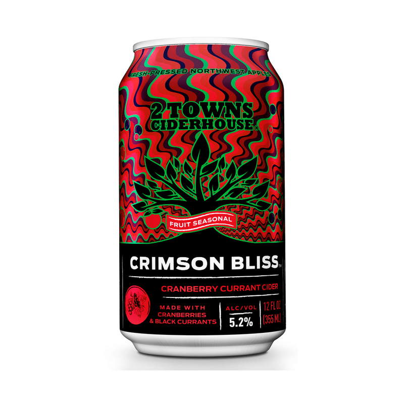 2 Towns Ciderhouse Crimson Bliss Cider 6-Pack