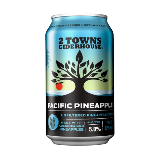 2 Towns Ciderhouse Pacific Pineapple Cider 6-Pack