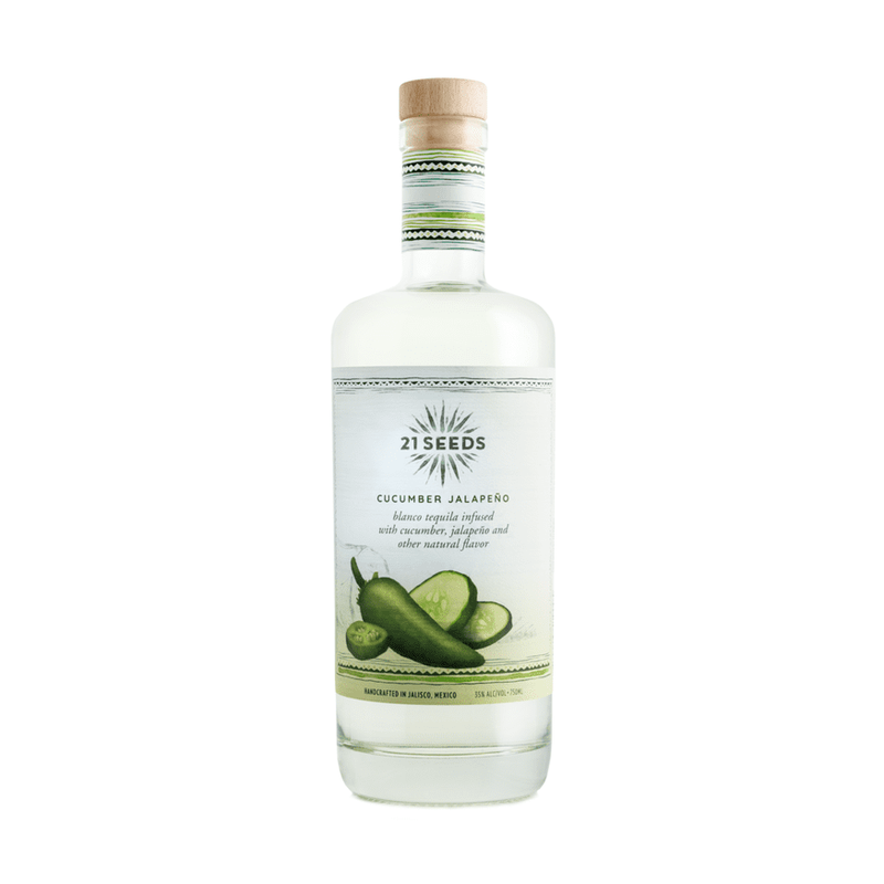 21 Seeds Cucumber Jalapeno Infused Blanco Tequila