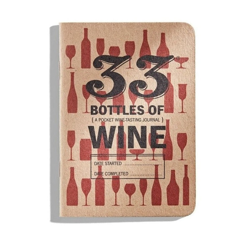 33 Bottles of Wine Tasting Book