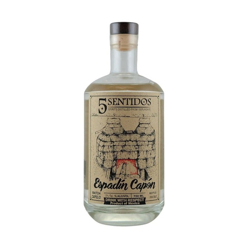 5 Sentidos Espadín Capón Agave Spirit