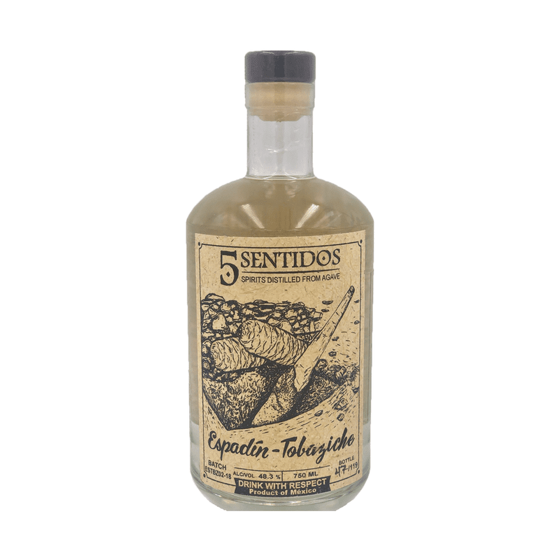 5 Sentidos Espadín-Tobaziche Agave Spirit