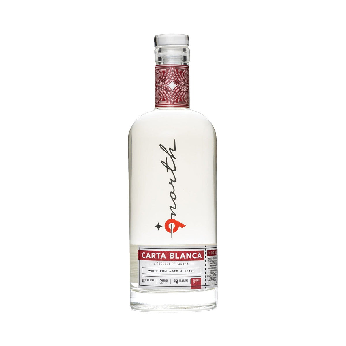 9north Rum Carta Blanca 4 Year Aged White Rum 750ml