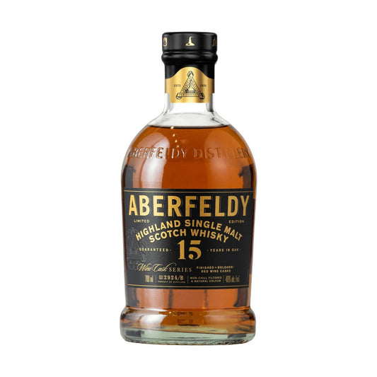 Aberfeldy 15 Year Wine Cask Series Bolgheri Red Wine Finish Single Malt Scotch Whisky 750ml