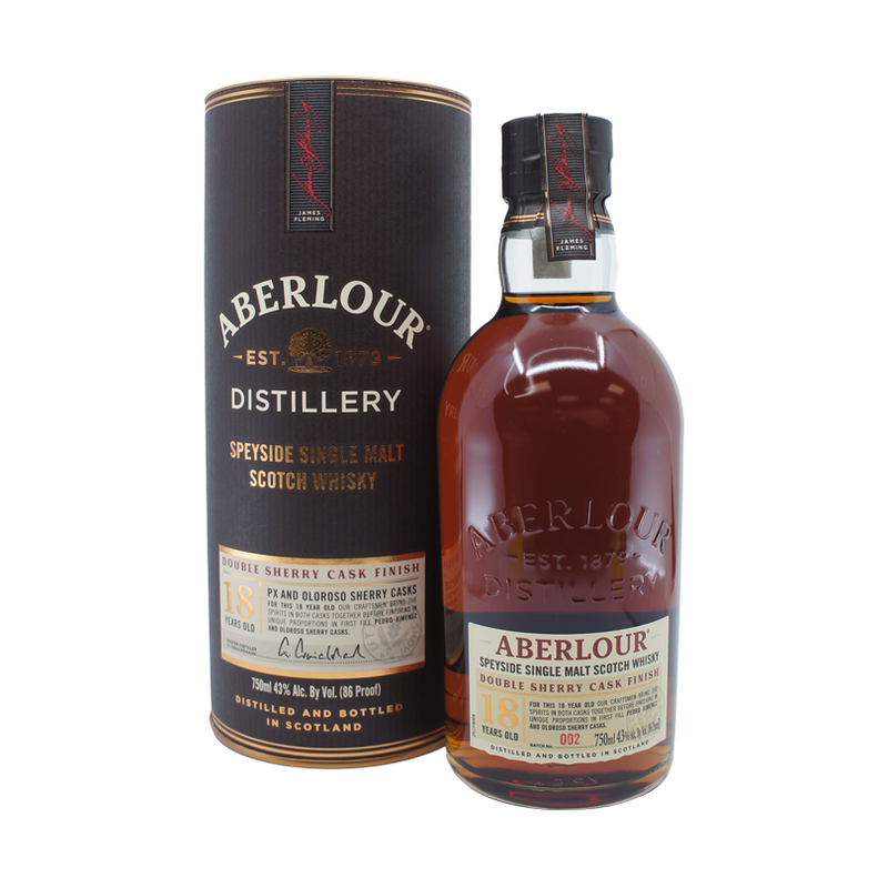 Aberlour 18 Year Old Double Cask Matured Highland Single Malt Scotch Whisky