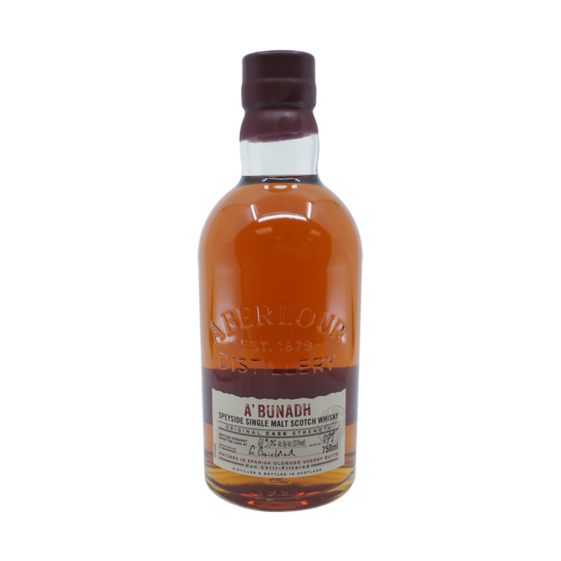 Aberlour A'bunadh Cask Strength 119.8 proof Single Malt (750mL)