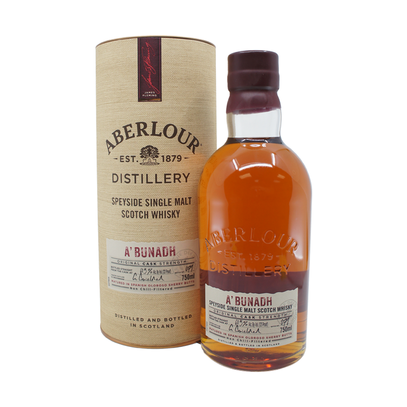Aberlour A'bunadh Cask Strength 119.8 proof Single Malt (750mL)