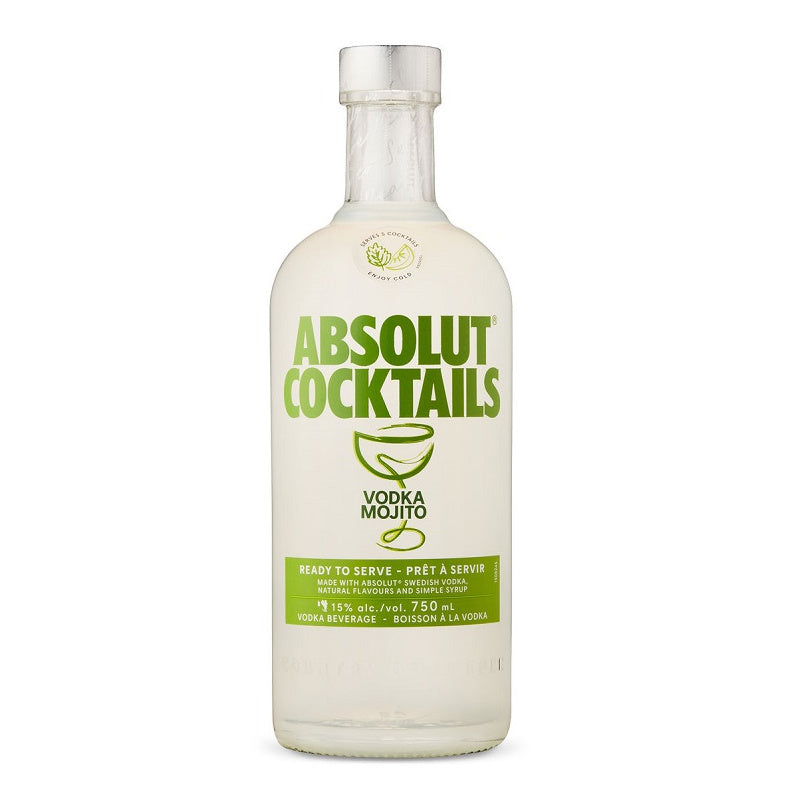 Absolut Cocktails Vodka Mojito Ready to Serve 750ml