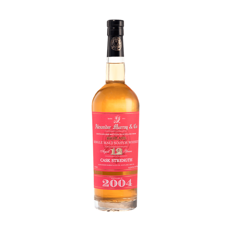 Alexander Murray 12 Year Old 2004 Cask Strength Highland Single Malt Scotch Whisky