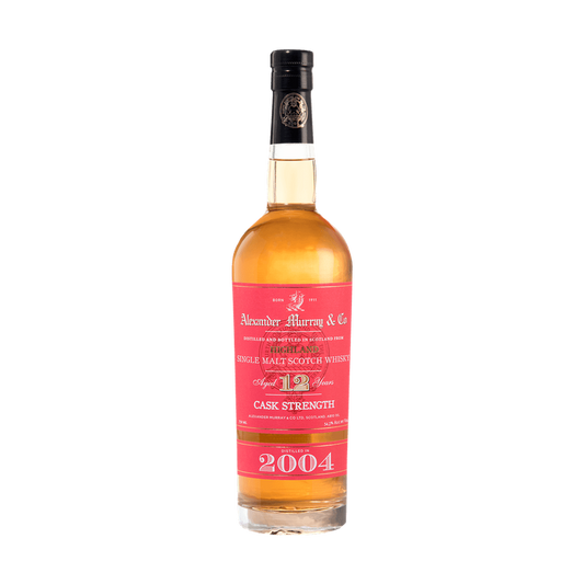 Alexander Murray 12 Year Old 2004 Cask Strength Highland Single Malt Scotch Whisky