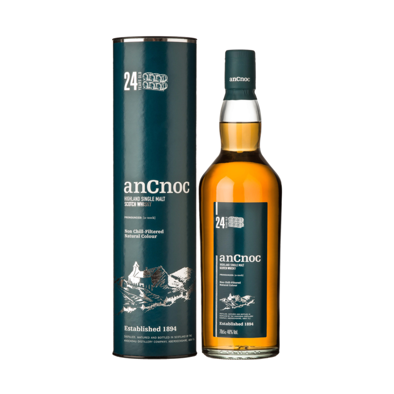 AnCnoc Single Malt Scotch 24 Year