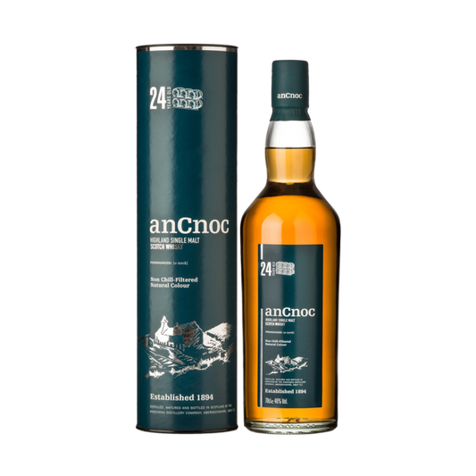 AnCnoc Single Malt Scotch 24 Year