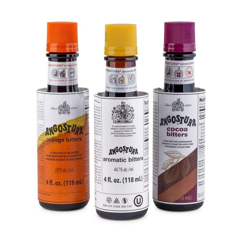 Angostura Bitters Aromatic-Orange-Cocoa 3-Pack (118ml)