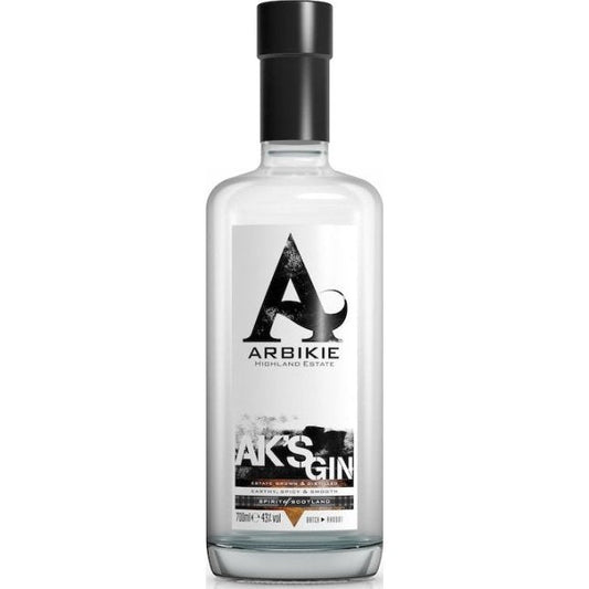 Arbikie AK's's Gin (750mL)