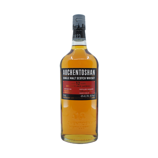 Auchentoshan 12 YO Triple Distilled Single Malt Whisky (750mL)