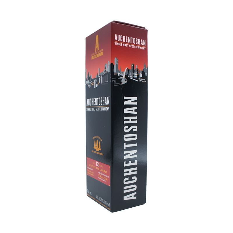 Auchentoshan 12 YO Triple Distilled Single Malt Whisky (750mL)