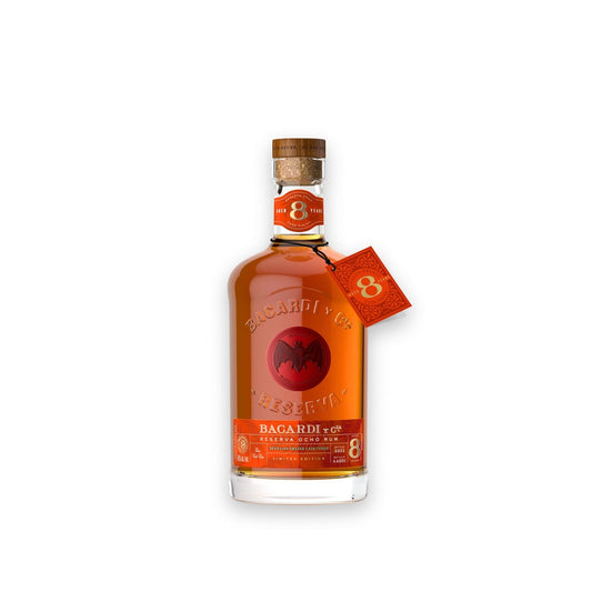 BACARDÍ Reserva Ocho Sevillian Orange Cask Finish Rum 750ml