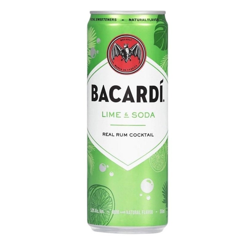 Bacardí Lime & Soda Rum Cocktail 4-Pack