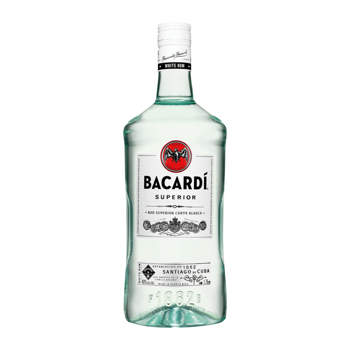 Bacardí Superior White Rum 1.75 L