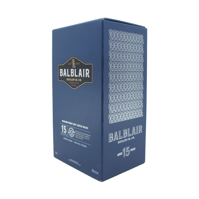 Balblair 15 Year Old Highland Single Malt Scotch Whisky