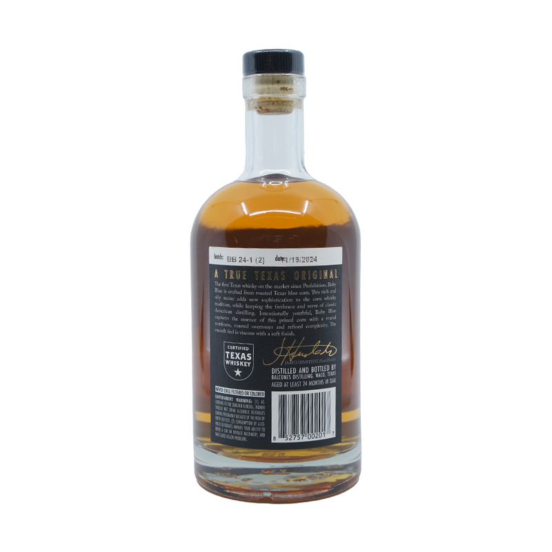 Balcones Baby Blue Corn Texas Whisky