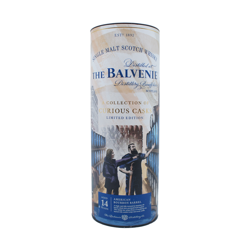 Balvenie A Collection of Curious Casks 14 Year Old American Bourbon Barrel Single Malt Scotch Whisky