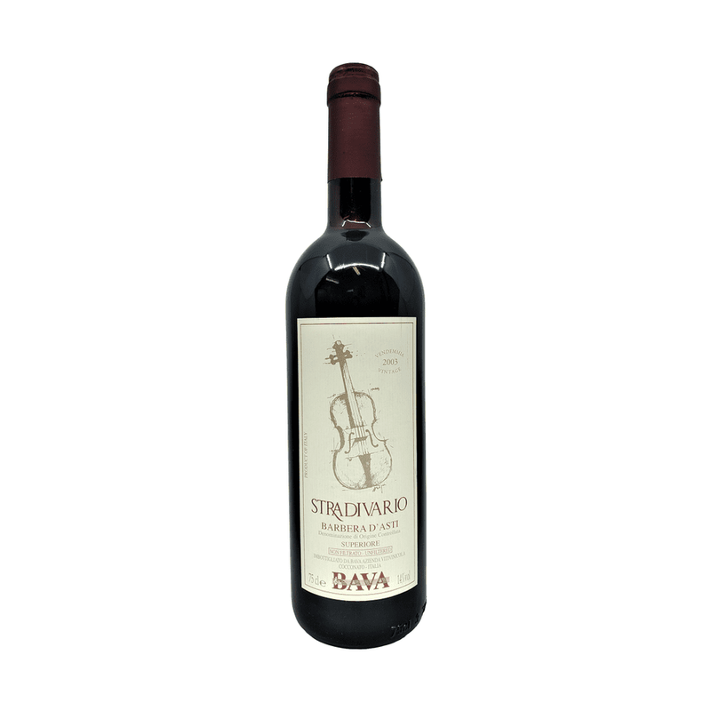 Bava Stradivario Barbera D'Asti Superiore 2003