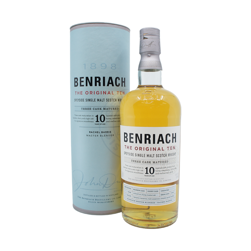 Benriach 10 Year Old 'The Original Ten' Three Cask Matured Speyside Single Malt Scotch Whisky