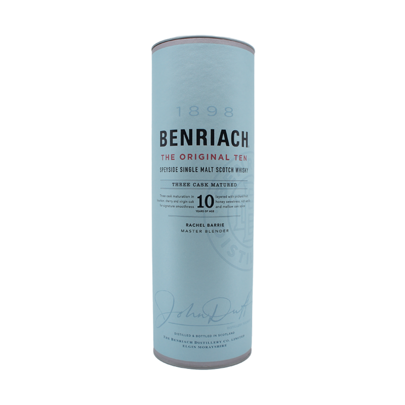 Benriach 10 Year Old 'The Original Ten' Three Cask Matured Speyside Single Malt Scotch Whisky