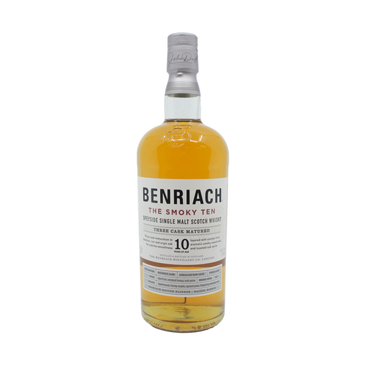 Benriach 10 Year Old 'The Smoky Ten' Speyside Single Malt Scotch Whisky