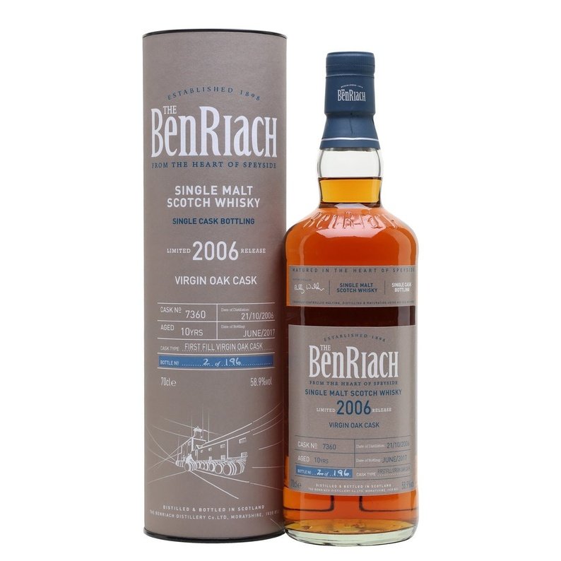 Benriach Single Malt 2006 Virgin Oak Cask (750mL)