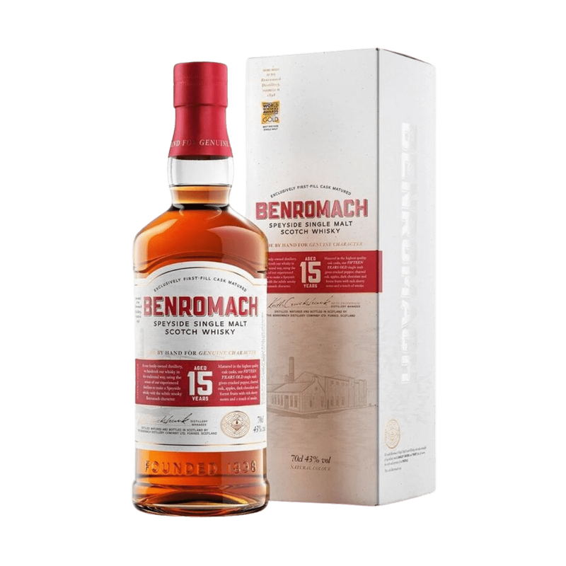 Benromach 15 Year Old Speyside Single Malt Scotch Whisky
