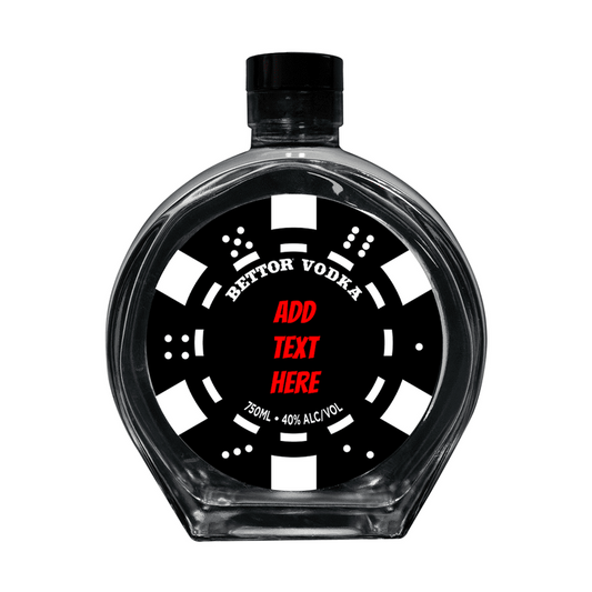 Bettor Vodka Custom Bottle