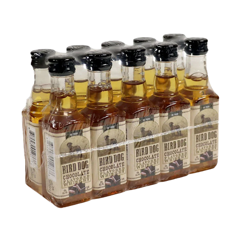 Bird Dog Chocolate Flavored Whiskey 10-Pack (50ml)