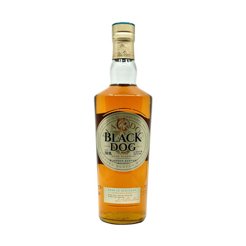 Black Dog 12 Years Old Deluxe Gold Reserve Blended Scotch Whisky