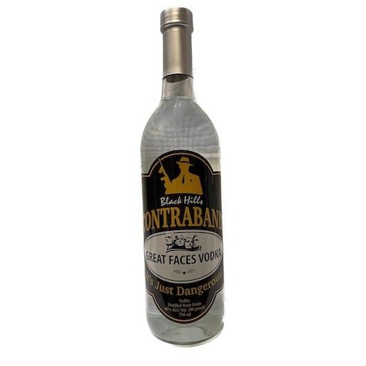 Black Hills Contraband Great Faces Vodka (750mL)