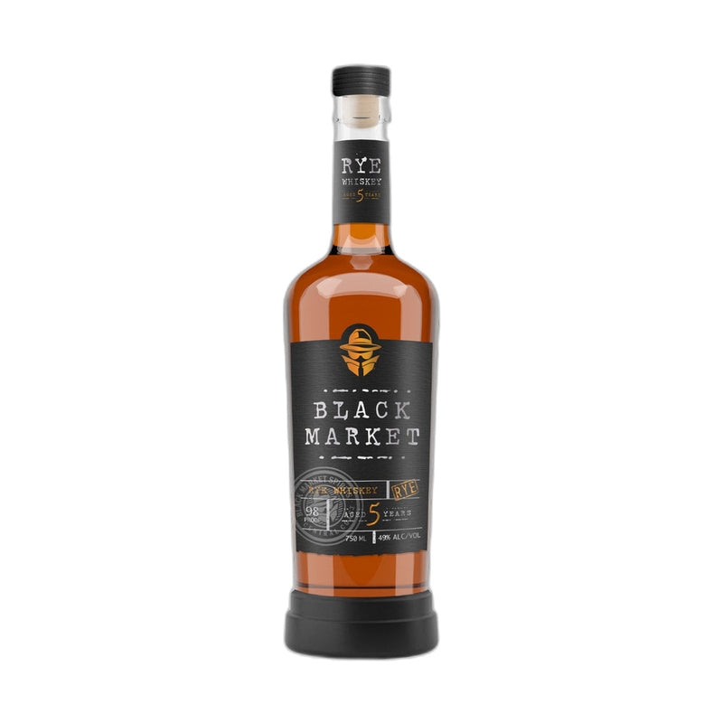 Black Market Spirits 5 Year Old Rye Whiskey
