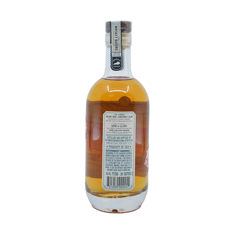 Bond & Lillard Kentucky Straight Bourbon Whiskey