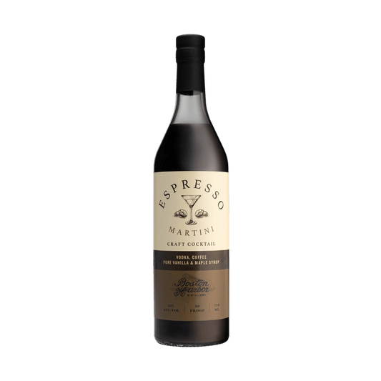 Boston Harbor Espresso Martini Vodka Cocktail