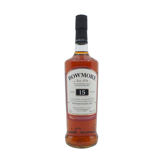 Bowmore 15YO Single Malt Whisky (750mL)
