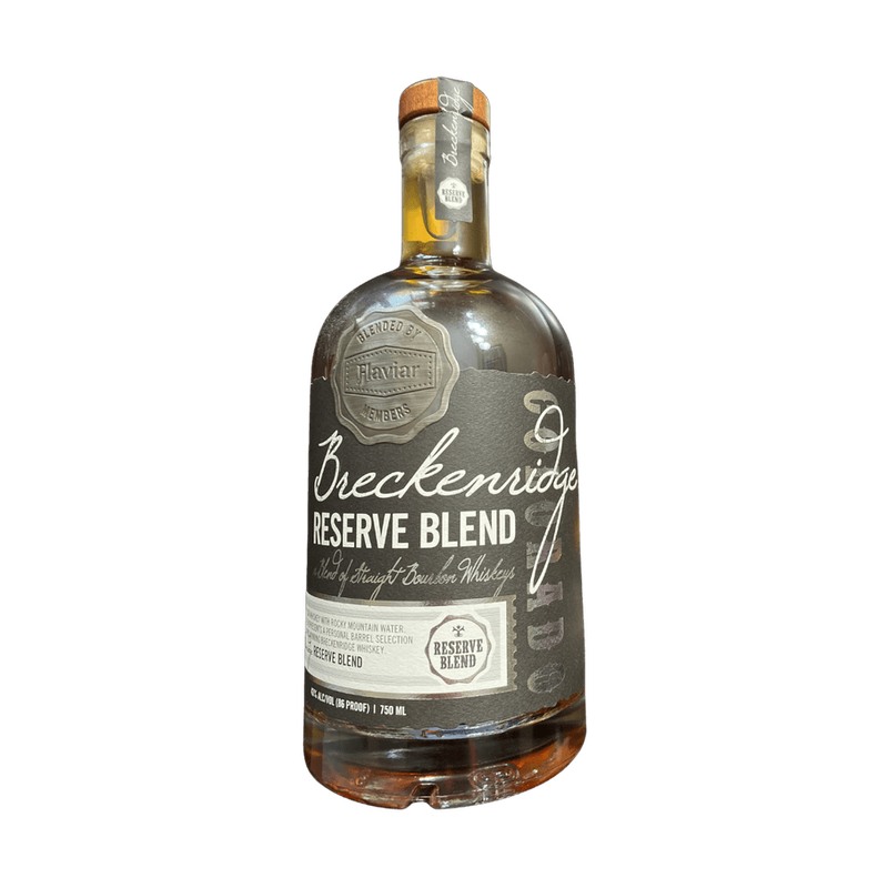 Breckenridge Reserve Blend 'Flaviar' Bourbon Whiskey