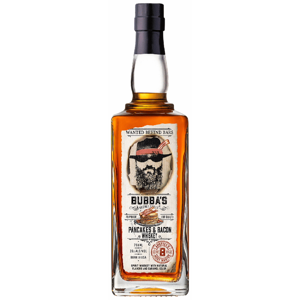 Bubba's Secret Stills Pancakes & Bacon Whiskey 750ml