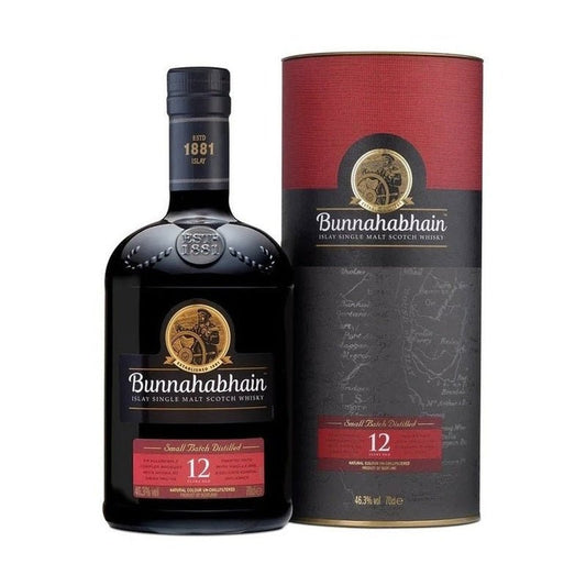 Bunnahabhain 12 Year Old Single Malt  Scotch Whisky (750ml)