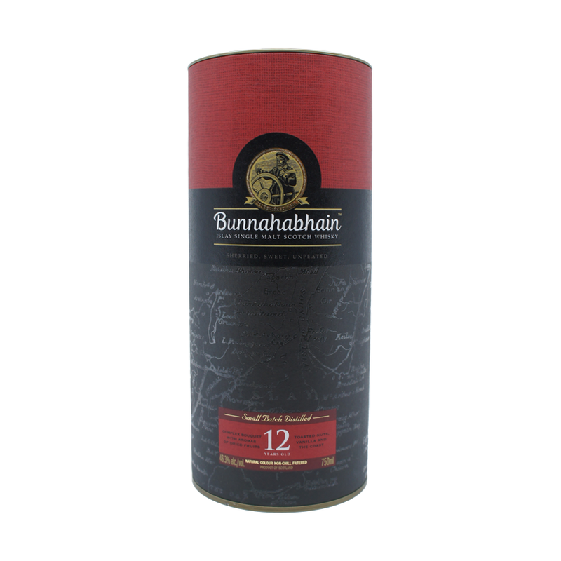 Bunnahabhain 12 Year Old Single Malt  Scotch Whisky (750ml)