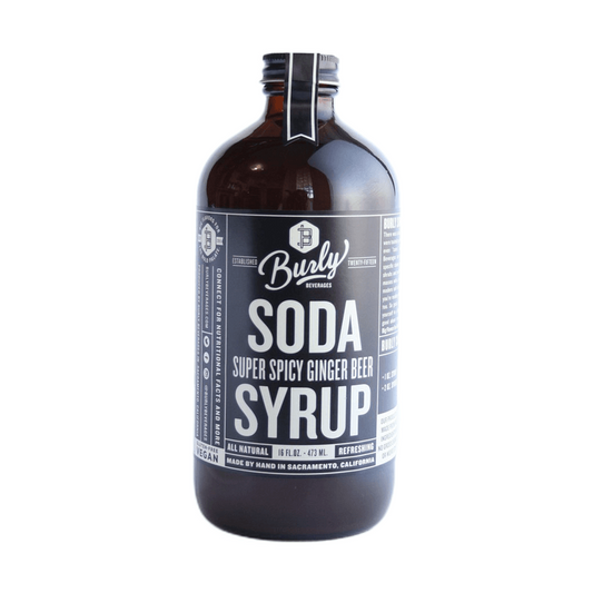 Burly 'Super Spicy Ginger Beer' Soda Syrup